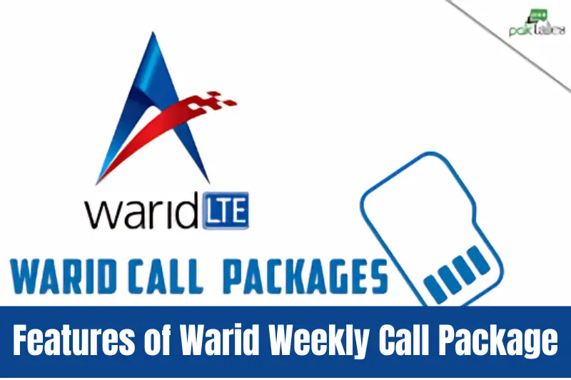 features of warid weekly call package