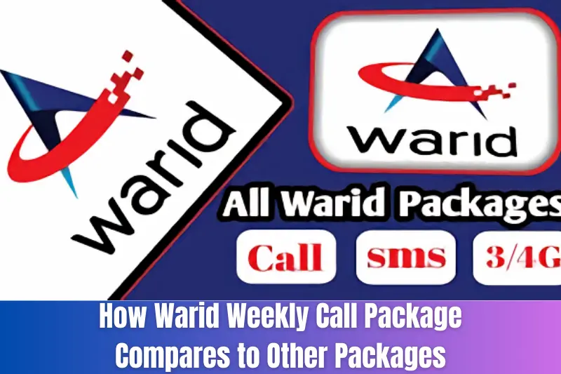 how warid weekly call package compares to other packages