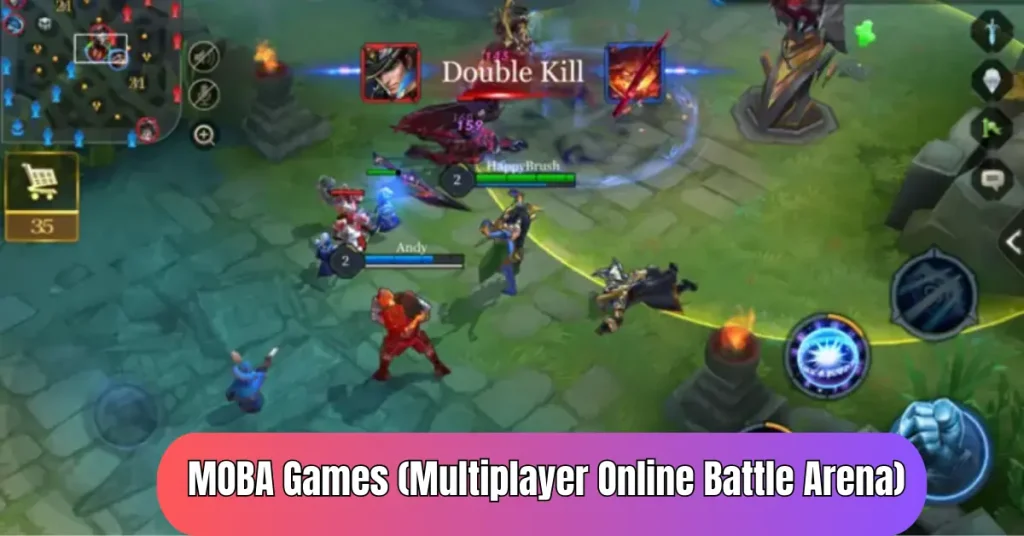 MOBA Games (Multiplayer Online Battle Arena) mOBA games (multiplayer online battle arena)